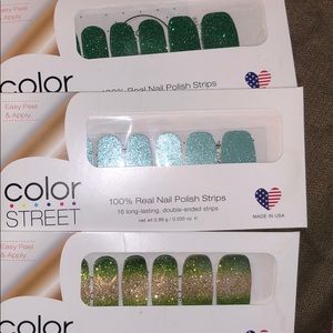 Color street nail strips